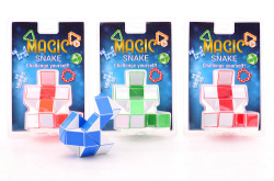 Magische slangenpuzzel (4 ass.)